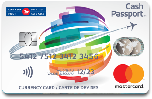 Travel Card Canada Post Prepaid Cards