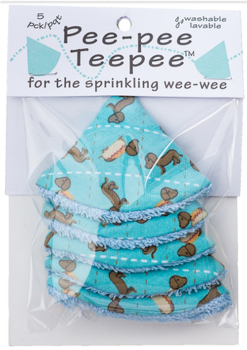 Wiener Dog Pee pee Teepee Maven Gifts Pee pee Teepee 2 pack Blue Airplane