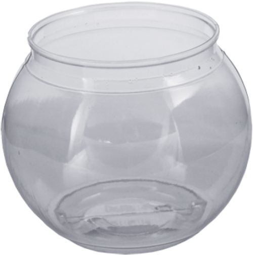 Transparent Fish Bowl Png Svg Black And White Library Fishbowl 20 Ounces