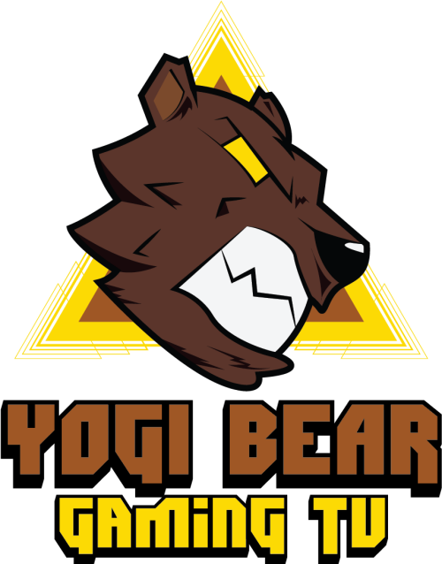 Yogi Bear Gaming Tv Logo Branding Icon Twitch Logo Illustration