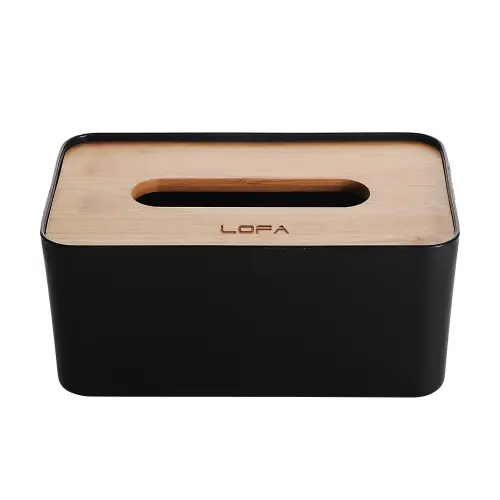 Tissue box Black 1