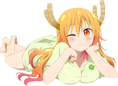 #tohru , #black Background, #barefoot, #blonde, #yellow Cartoon