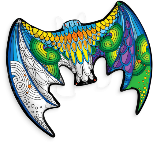 3d Colorables Colored In Wearable Dragon Wings Toy