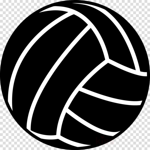 Black Volleyball Clipart Volleyball Clip Art