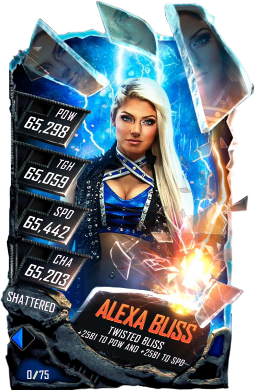 Alexabliss S5 24 Shattered10 Wwe Supercard Shattered Pro