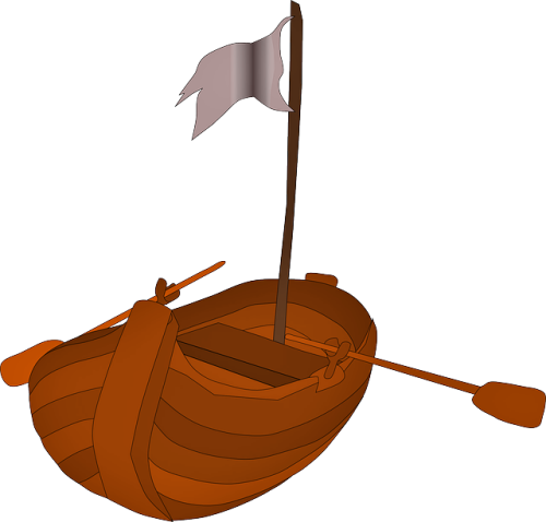 Barco Em Png Cartoon Viking Boat Png