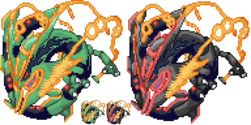 🌱 Let's Grow Together 🌱 Dcc [archive] Mega Rayquaza Gen 3 Sprite