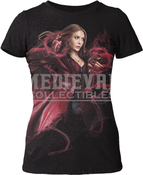 Womens Scarlet Witch Hex T shirt Captain America Civil War Captain America Marvel Comics