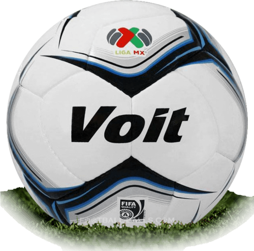 Voit Alpha Silver Is Official Match Ball Of Liga Mx Voit Size 5 Player Deflated Soccer Ball, White A