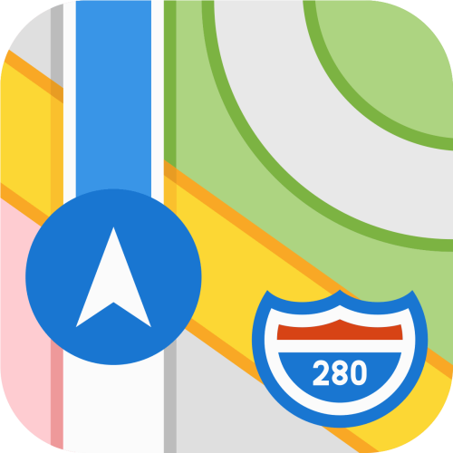 Apple Map Icon Maps Apple