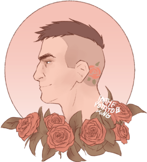 #dwight Fairfield#david King#dead By Daylight#reneesart Garden Roses