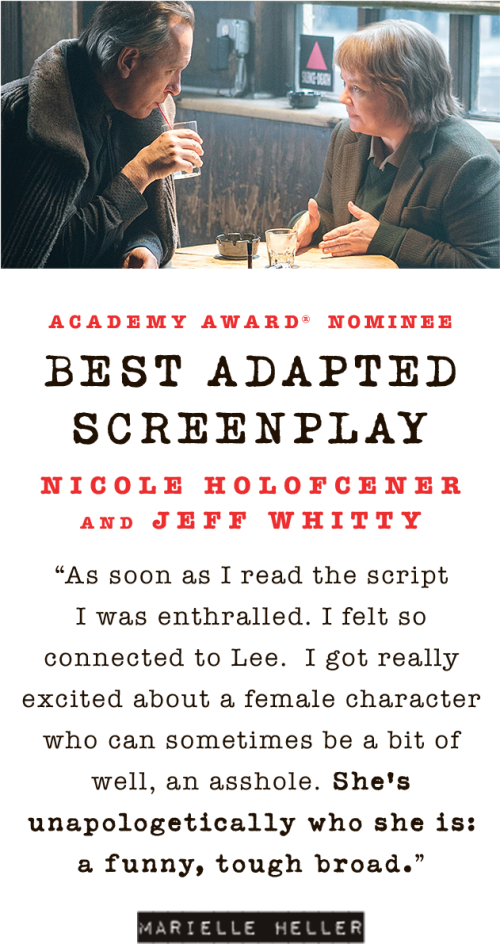 Best Adapted Screenplay Can You Ever Forgive Me Bar