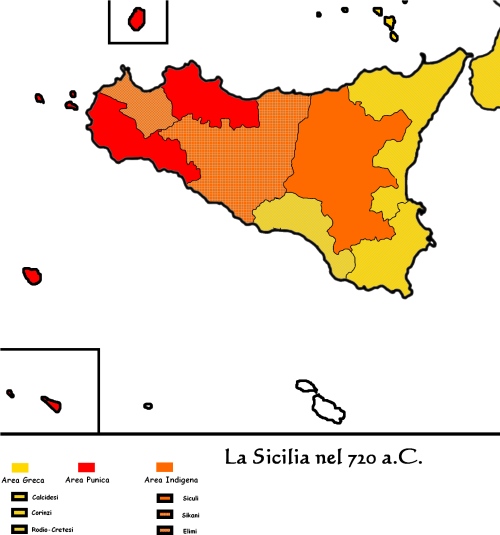 Administrative Map Of Sikelia Province Carmelitane Di Sicilia