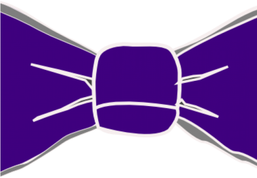 Blue Bow Tie Png