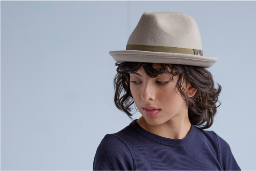 Baby Face Tan Fedora Womens Styling Girl