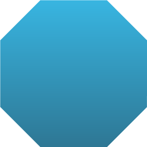 Blue Octagon