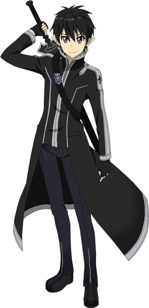 Another Character Requiring A Long, Black Trench Coat Sword Art Online Alo Kirito