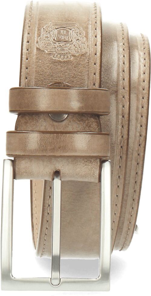 Belts Larry 1 Light Grey Buckle Classic Belt