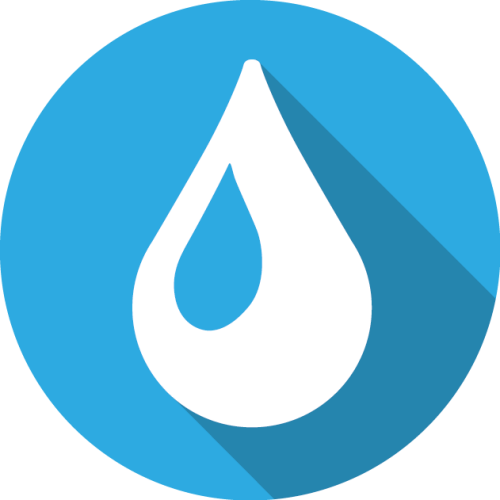 Waterdrop icon Acclaim Environmental Health And Safety Symbols