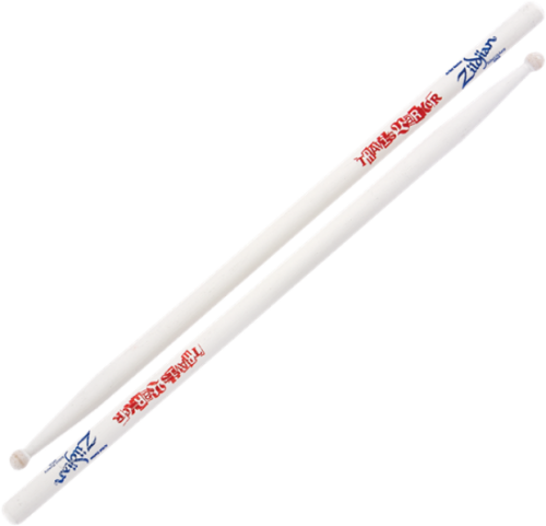 Zildjian Travis Barker Artist Series Drumstick White Travis Barker White Drumsticks