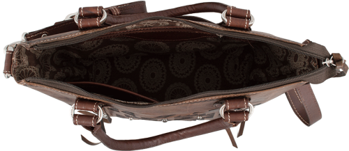 American West Mystic Shadow Convertible Zip Top Tote