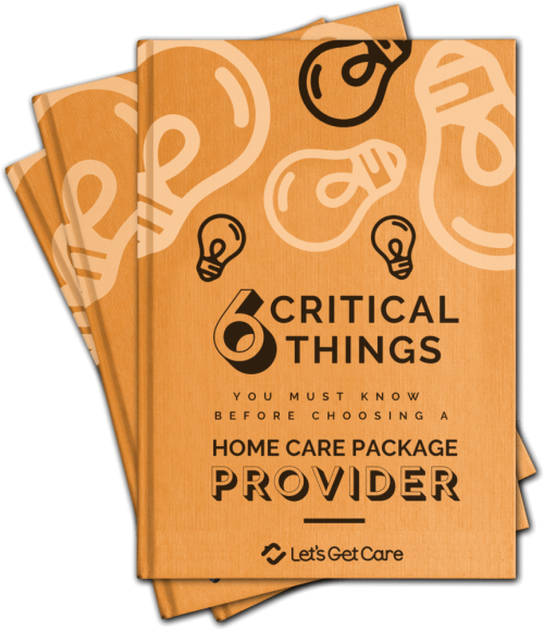 6 Critical Things Home Care Package Holders Must Know Book Cover Design