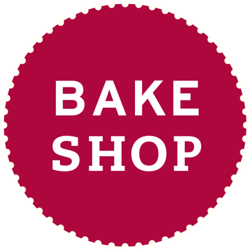 Bakeshop Circle Logo Red Bake Shop Portland