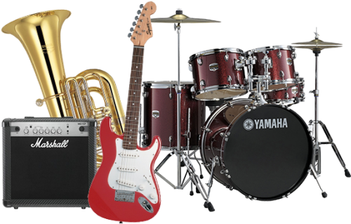 Band Instruments Png Yamaha Drum Kit