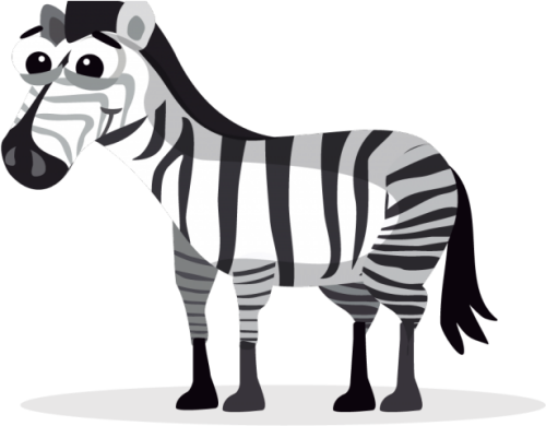 Baby Zebra Clipart Zebra Dibujo Png