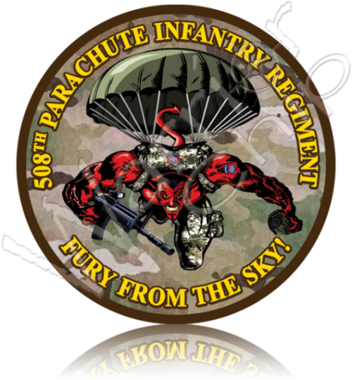 Army 508th Parachute Infantry Regiment Emblem