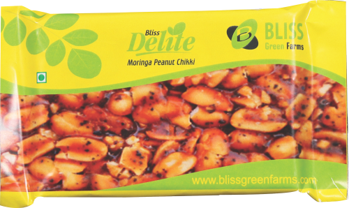 Bliss Delite Moringa Peanut Chikki Peanut